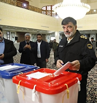 سردار رادان: انتخابات در امنیت کامل در حال برگزاری است