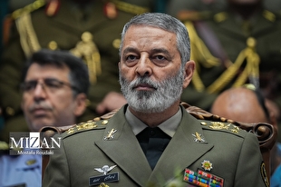 قدردانی فرمانده کل ارتش از رزمندگان در مرزهای زمینی، هوایی و دریایی در تامین امنیت انتخابات