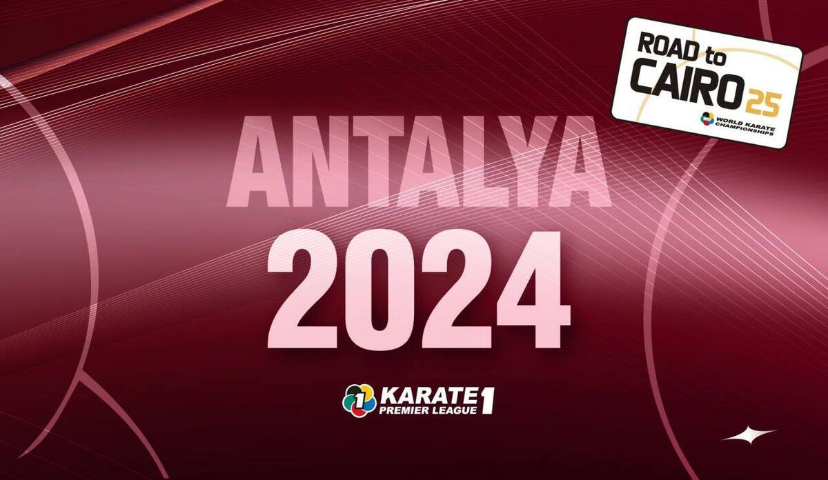 آغاز مسابقات لیگ برتر کاراته وان آنتالیا ۲۰۲۴ از روز جمعه