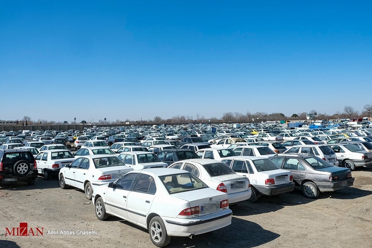۴ هزار و ۴۴۸ وسیله نقلیه رسوبی در پارکینگ‌های استان کردستان تعیین تکلیف شد