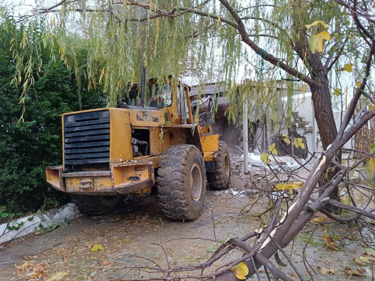 ۱۴ مورد ساخت و ساز غیرمجاز در روستا‌های گرگان تخریب شد