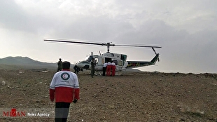 فعالیت ۲ بالگرد هلال احمر برای امدادرسانی به سیل‌زدگان سیستان و بلوچستان