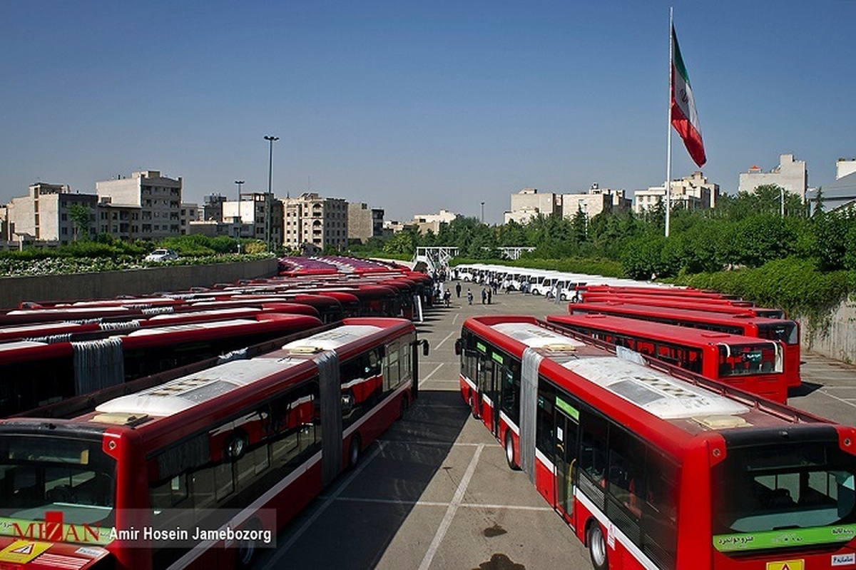 خدمات‌رسانی ناوگان اتوبوسرانی تهران به شهروندان در شب‌های قدر