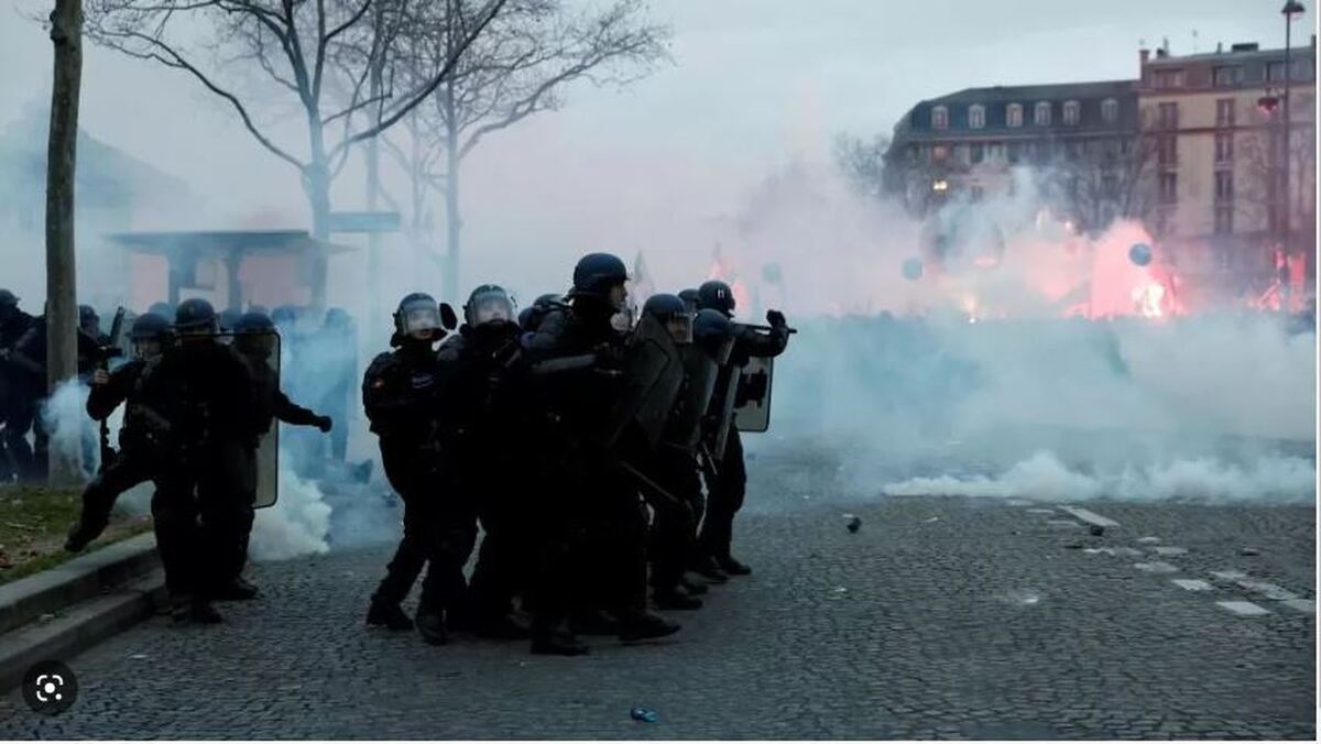 گزارش نهادهای حقوق بشری درباره اعتراضات فرانسه/ بازداشت صدها معترض و خشونت‎ علیه خبرنگاران