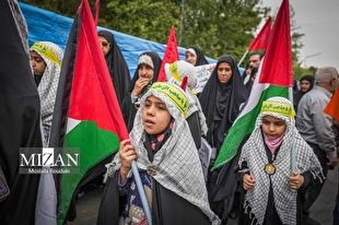 تظاهرات حمایت از مردم فلسطین در ۵ استان کشور برگزار شد