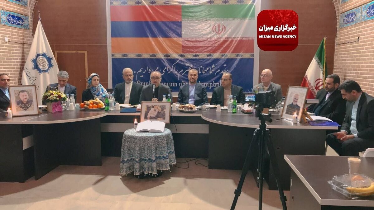 امیرعبداللهیان: تهیه سند همکاری‌های جامع میان ایران و ارمنستان در دستور کار قرار دارد