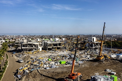 استمرار عملیات تخریب ۶۴ ویلای غیرمجاز در شهرستان نوشهر