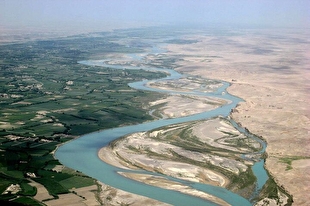 سازمان فضایی ایران: افغانستان رودخانه هیرمند را منحرف می‌کند