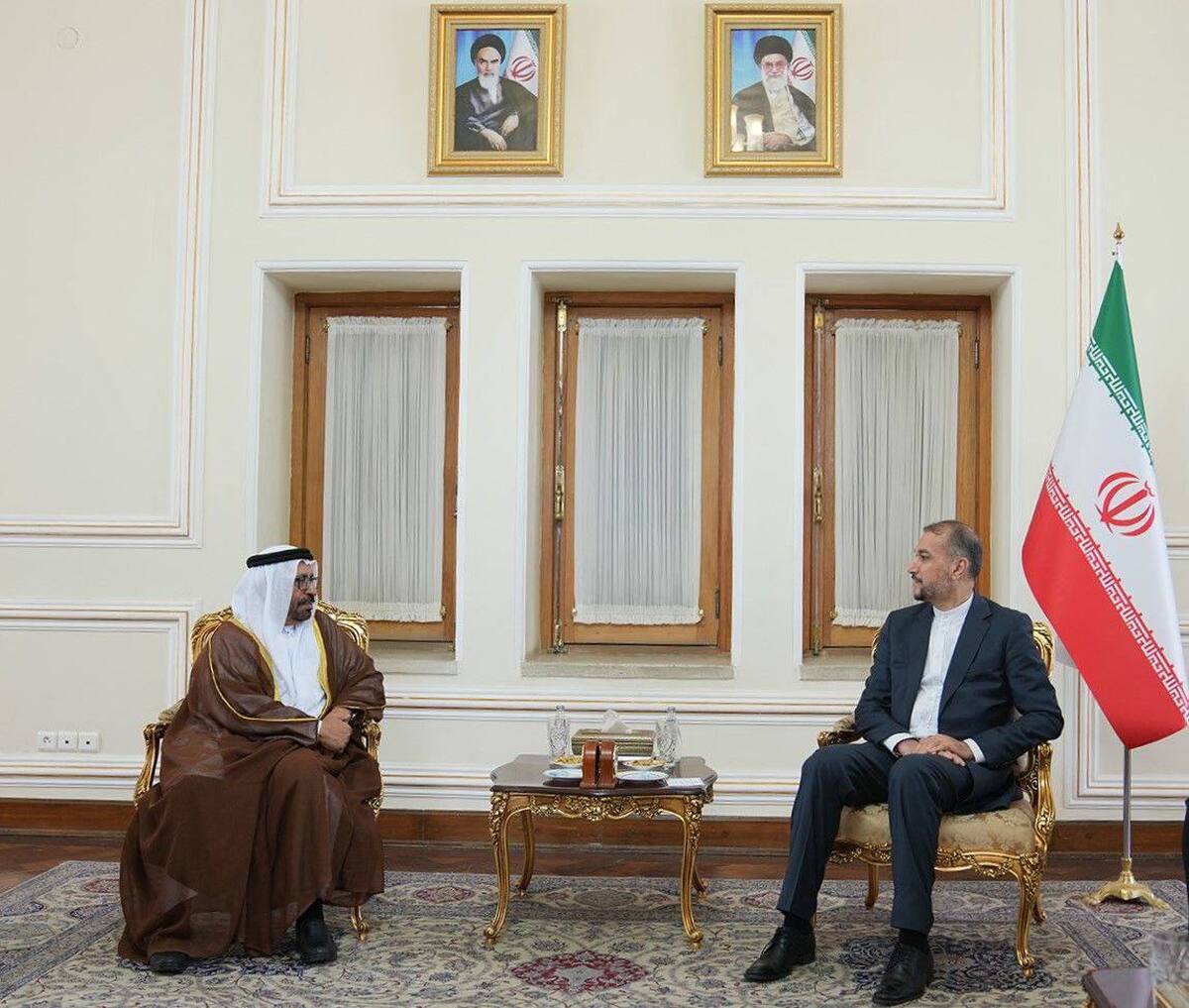امیرعبداللهیان: گسترش همکاری‌های ایران و امارات به نفع منطقه است