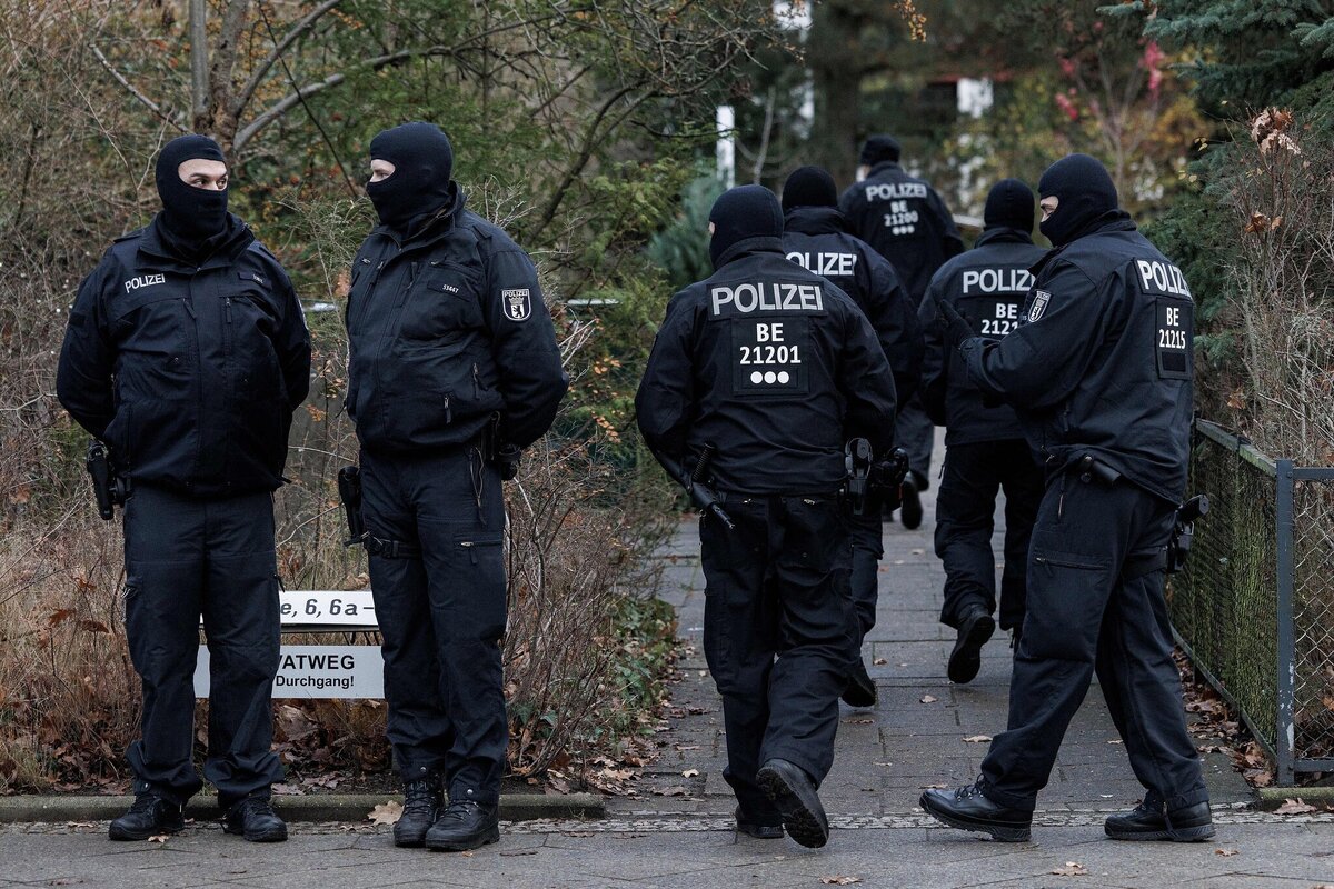 بازداشت ۷ نفر در آلمان به اتهام ایجاد سازمان تروریستی