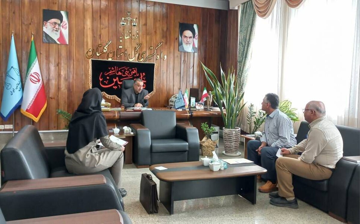 دیدار ۸۳ مراجعه‌کننده با رئیس کل دادگستری استان گلستان در ملاقات مردمی 