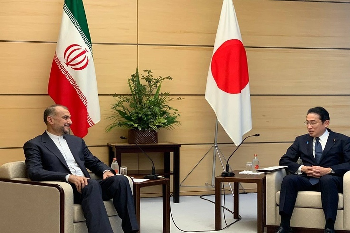 امیرعبداللهیان و نخست وزیر ژاپن دیدار و گفتگو کردند