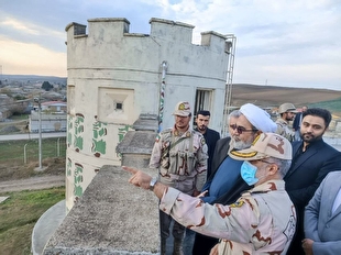 رئیس سازمان قضایی نیرو‌های مسلح از مناطق مرزی استان اردبیل بازدید کرد
