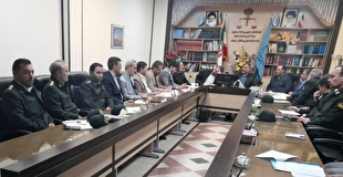 نشست ستاد کنترل مجرمان حرفه‌ای و  سابقه‌دار در دادگستری استان زنجان برگزار شد