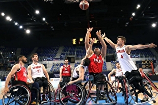 انتخابی پارالمپیک| کانادایی‌ها مغلوب تیم ملی بسکتبال با ویلچر مردان شدند
