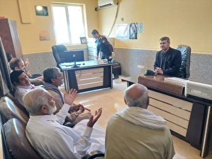 دادستان مرکز استان کرمان از شعب دادگاه بخش جازموریان و پاسگاه پنگ بازدید کرد