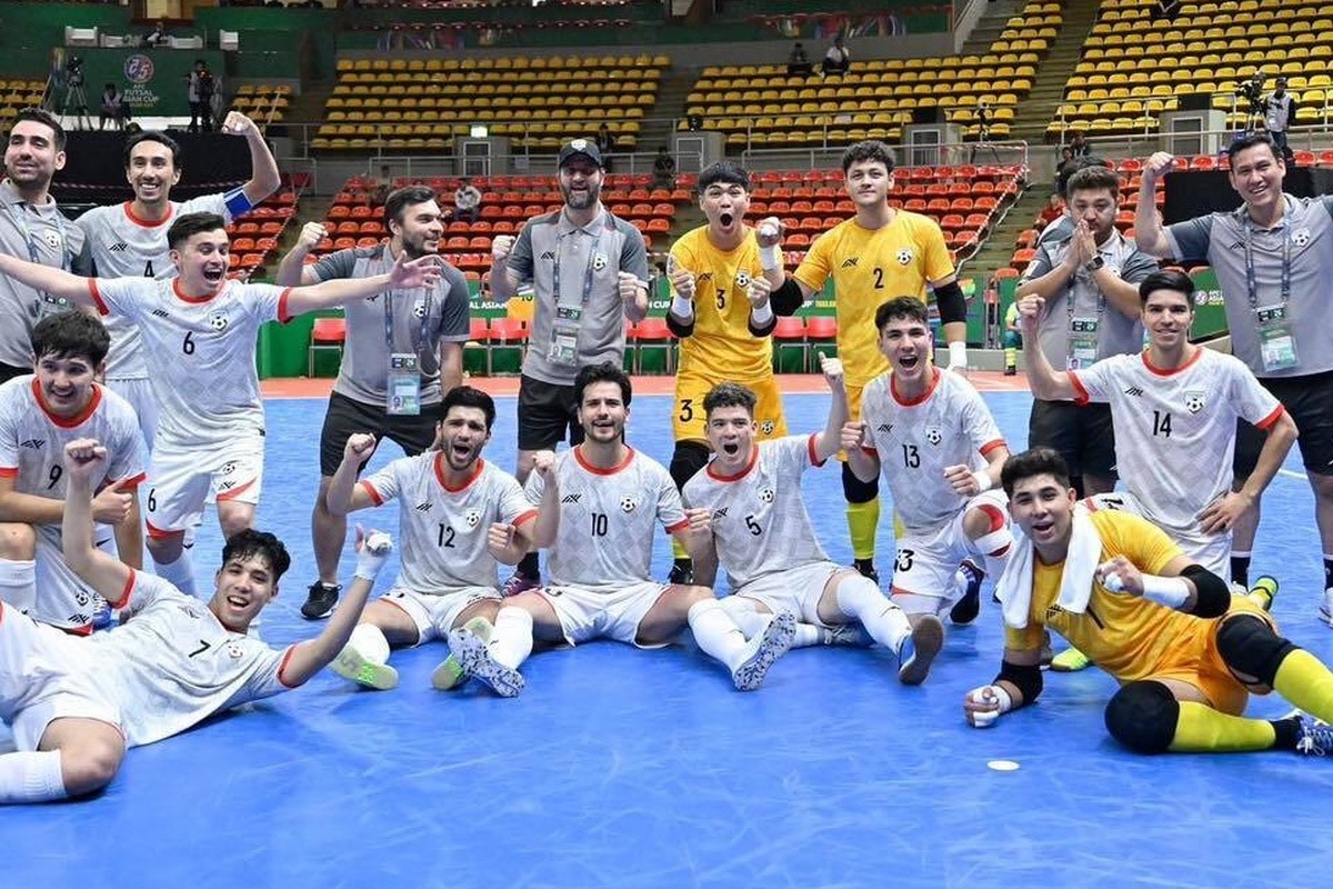 جام ملت‌های فوتسال آسیا| تاریخ‌سازی افغانستان با صعود به جام جهانی با مربی ایرانی